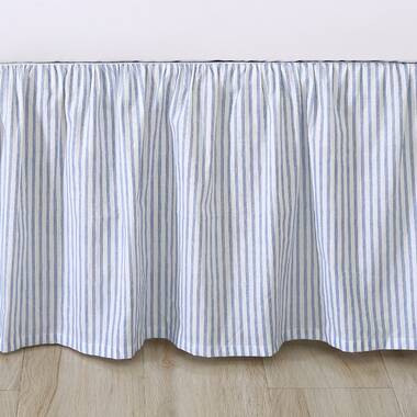 Laura Ashley Ticking Stripe Bed Skirt